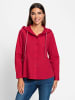Heine Langarm-Bluse in rot