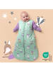 Schlummersack Babyschlafsack, 3.5 TOG in Mint-Lila