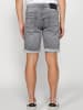 KOROSHI Bermuda Denim Stretch Regular Fit in grau