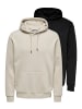 ONLY & SONS Sweatshirt / Hoodie Ceres in Schwarz / creme