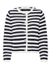 Fransa Strickjacke FRIDALIA Regular fit in navy blazer stripe