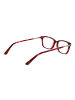 Guess Damen Optische Fassungen Rechteck Rot