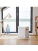 relaxdays Sitzhocker in Weiß - (B)46 x (H)49,5 x (T)25,5 cm
