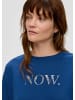 s.Oliver Sweatshirt in 56D1_ozeanblau