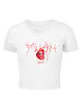 Mister Tee Cropped Tee in white