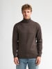 Petrol Industries Feinstrickrollkragenpullover Vail in Braun