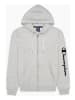 Champion Sweatshirtjacke Hooded Full Zip in Hellgrau