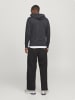 Jack & Jones Kapuzenpullover in Dark Grey Melange