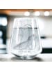 Mr. & Mrs. Panda Gravur Glas Igel Luftballon ohne Spruch in Transparent