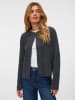 Vero Moda Strickjacke in Dark Grey Melange
