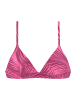 LASCANA ACTIVE Triangel-Bikini-Top in bordeaux-bedruckt