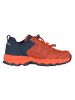 Trollkids Wanderschuh Hiker Low Trolltunga in red clay/mystic blue