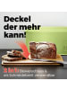Lumaland Brotkasten Cuisine mint mit Bambusdeckel grün