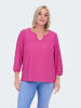 ONLY Carmakoma Top in Fuchsia Fedora
