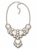 collezione alessandro Kurze Kette " Karlotta " in weiß