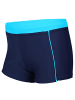 Aquarti Jungen Kinder Badehose Seitliche Paspel in dunkelblau