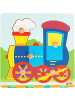 Goki Steckpuzzle Lokomotive - ab 3 Jahren