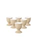 Seltmann Weiden 6er Set Eierbecher Liberty Pure Colors in Dusty Beige ø 4,9 cm