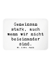 Mr. & Mrs. Panda Magnet Spruch Trennung von den Eltern mit Spruch in Weiß