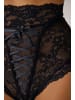 PETITE FLEUR GOLD High-Waist-Slip in schwarz