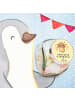 Mr. & Mrs. Panda Bonbonglas Spinne Agathe Sandwich mit Spruch in Gelb Pastell