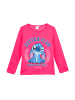 Stitch Langarmshirt Longsleeve in Pink