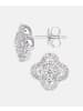 Diamant L'éternel Ohrringe aus 375 Weißgold mit Diamant
