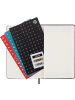 Moleskine 12 Monate Wochen Notizkalender 2024, Fester Einband in Burgundrot