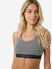 super.natural Merino Bra W FEEL GOOD BRA in grau