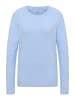 Cecil Pullover in sporty light blue melange