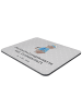Mr. & Mrs. Panda Mouse Pad Polizeivollzugsbeamtin Leidenschaft m... in Grau Pastell