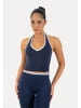 SMILODOX Sport Top Theda in Dunkelblau