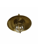 Licht-Erlebnisse Außen Wandlampe (B)36 x (H)23 cm in Messing