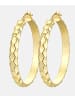 Vanlere Creolen aus 375 Gelbgold