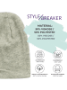 styleBREAKER Feinstrick Beanie Mütze in Dunkelgrau