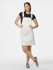 Pieces Spencer-Kleid in Bright White
