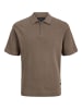 Jack & Jones Gestricktes Polo in Morel