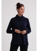 CASH-MERE.CH Rollkragen Pullover in Marine Blau
