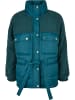 Urban Classics Urban Classics Damen Ladies Sherpa Mix Puffer Jacket in jasper