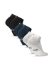 DANISH ENDURANCE Socken Aero Cycling Low-Cut in black/navy/white