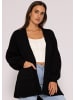 SASSYCLASSY Oversize Strick-Cardigan in Schwarz