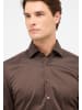 Eterna Hemd SLIM FIT in dunkelbraun