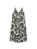 Marc O'Polo Slip Dress A-Shape in black white