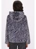 myMo ROCKS Damen Jacket in Grau Schwarz