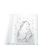 Mr. & Mrs. Panda Gravur Windlicht Eisbär Umarmen mit Spruch in Transparent