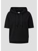 s.Oliver Sweatshirt kurzarm in Schwarz