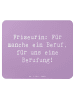 Mr. & Mrs. Panda Mouse Pad Spruch Friseurin Berufung mit Spruch in Lavendeltraum