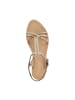 Les Tropéziennes par M Belarbi Hemmagum Ledersandalen Gold