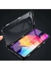 COFI 1453 360 Magnet Slim Metall Case kompatibel mit Samsung Galaxy A15 in Schwarz