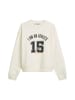 Marc O'Polo DENIM Sweatshirt im College-Stil relaxed in Silky White